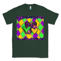 Sports Green mardi gras hearts Classic Tee - JahusDesignShop