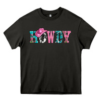 Asphalt valentines day howdy and heart gift Heavy Core Tee - AdoDesignShop