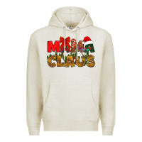 Oatmeal Heather Mama claus mother's day Premium Hoodie - HowdyJamesFarm