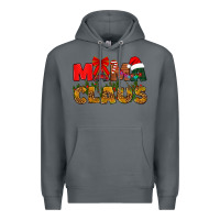 Rock Mama claus mother's day Premium Hoodie - HowdyJamesFarm