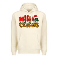 Sandshell Mama claus mother's day Premium Hoodie - HowdyJamesFarm