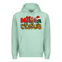 Seafoam Mama claus mother's day Premium Hoodie - HowdyJamesFarm