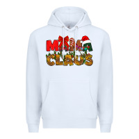 White Mama claus mother's day Premium Hoodie - HowdyJamesFarm