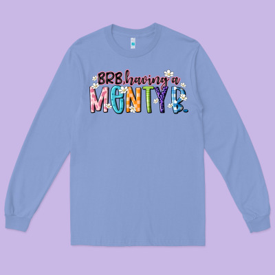 Having A Menty B Long Sleeve Tee Designed By Artiststas