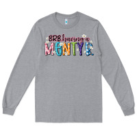 Heather Grey having a menty b Long Sleeve Tee - Artiststas