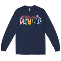 Navy having a menty b Long Sleeve Tee - Artiststas