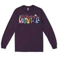 Plum having a menty b Long Sleeve Tee - Artiststas
