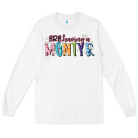 White having a menty b Long Sleeve Tee - Artiststas