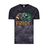 Cloud Black small town big pride green Vintage Tee - MaliasSmallBusiness