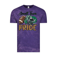 Cloud Purple small town big pride green Vintage Tee - MaliasSmallBusiness