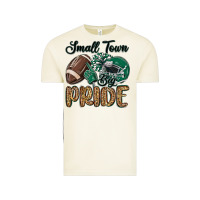 Vintage Arctic small town big pride green Vintage Tee - MaliasSmallBusiness