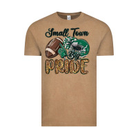Small Town Big Pride Green Vintage Tee | Teevron