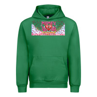 Emerald Mama is Valentine 16oz Urban Hoodie - CowhideDigitalArt