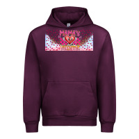 Mauve Wine Mama is Valentine 16oz Urban Hoodie - CowhideDigitalArt