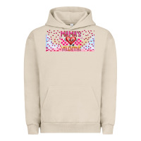 Pigment French Oak Mama is Valentine 16oz Urban Hoodie - CowhideDigitalArt