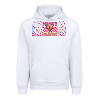 White Mama is Valentine 16oz Urban Hoodie - CowhideDigitalArt