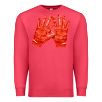 Cardinal receiver gloves fa element 1 Premium Sweatshirt - FaDigitalArtStudio