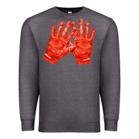 Charcoal Heather receiver gloves fa element 1 Premium Sweatshirt - FaDigitalArtStudio