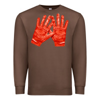 Chestnut receiver gloves fa element 1 Premium Sweatshirt - FaDigitalArtStudio