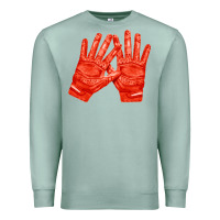 Seafoam receiver gloves fa element 1 Premium Sweatshirt - FaDigitalArtStudio