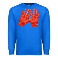 True Royal receiver gloves fa element 1 Premium Sweatshirt - FaDigitalArtStudio