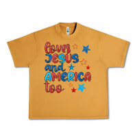 Peanut Butter love jesus and america too Urban Heavy Tee - JahusDesignShop
