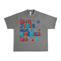 Tornado love jesus and america too Urban Heavy Tee - JahusDesignShop