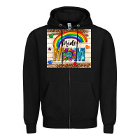 Black pride mom Zipper Hoodie - TumblerDesignByShophia