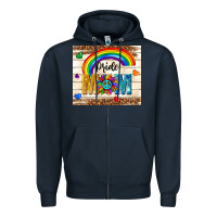 Navy pride mom Zipper Hoodie - TumblerDesignByShophia