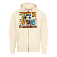 Sandshell pride mom Zipper Hoodie - TumblerDesignByShophia