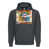 Smoke pride mom Zipper Hoodie - TumblerDesignByShophia