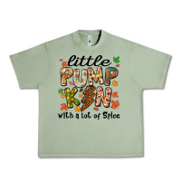 Oil Green little pumpkin with a lot of spice Urban Heavy Tee - MaliasSmallBusiness