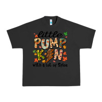 Pigment Black little pumpkin with a lot of spice Urban Heavy Tee - MaliasSmallBusiness