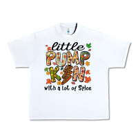 White little pumpkin with a lot of spice Urban Heavy Tee - MaliasSmallBusiness
