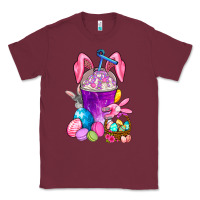 Burgundy Happy Easter coffee cup Classic Tee - NancyCooperArtShop