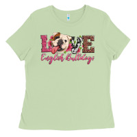 Matcha love english bulldogs Ladies Tee - Artiststas