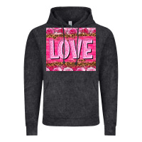 Vintage Black love valentines day Vintage Hoodie - NancyCooperArtShop