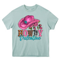 Arona valentines day cowgirl hat and howdy Heavy Core Tee - AdoDesignShop