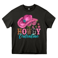 Asphalt valentines day cowgirl hat and howdy Heavy Core Tee - AdoDesignShop