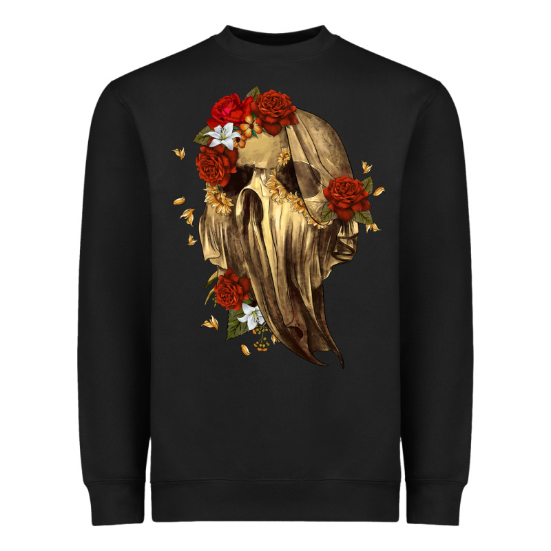 Ghost Skeleton Heavyweight Sweatshirt by RanaPortraitStore | Teevron