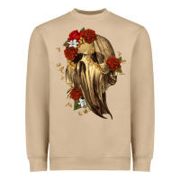 Mushroom Ghost Skeleton Heavyweight Sweatshirt - RanaPortraitStore
