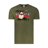 Vintage Olive merry race mas Vintage Tee - MaliasSmallBusiness