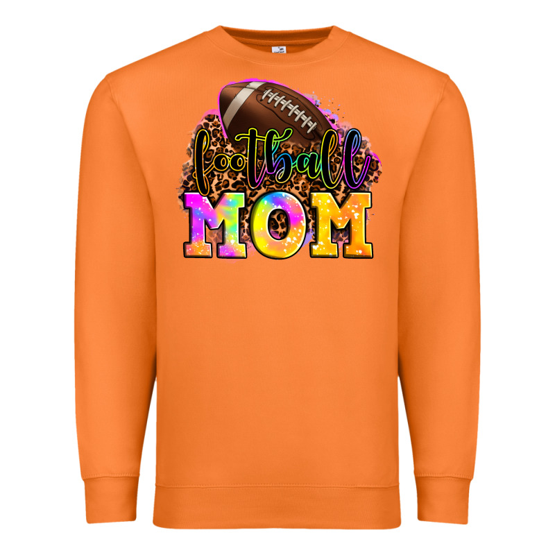 Football Mom Premium Sweatshirt by OliviaCreatesArt | Teevron