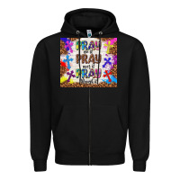 Black pray on it pray over it pray through it Zipper Hoodie - TumblerDesignByShophia