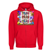 Red pray on it pray over it pray through it Zipper Hoodie - TumblerDesignByShophia