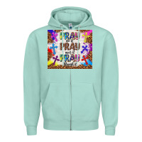Seafoam pray on it pray over it pray through it Zipper Hoodie - TumblerDesignByShophia