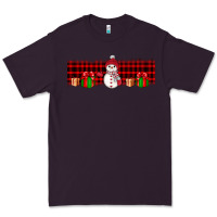 Plum Christmas snowman Premium Tee - JahusDesignShop