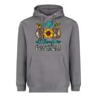 Storm with god all things are possible Heavyweight Hoodie - OliviaCreatesArt
