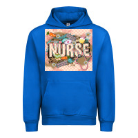 Cobalt Easter Nurse Urban Hoodie - LillyAllenDesigns