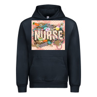 Navy Easter Nurse Urban Hoodie - LillyAllenDesigns